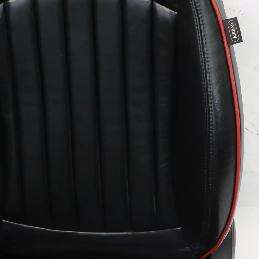 Mini R56 JCW Sièges avant arrière chauffants en cuir GP2 Championship Red Seats - SKU R56-JCW-SEATS-SPORTS-LEATHER-GP2-1 - Numéro de pièce R56-JCW-SEATS-SPORTS-LEATHER-GP2