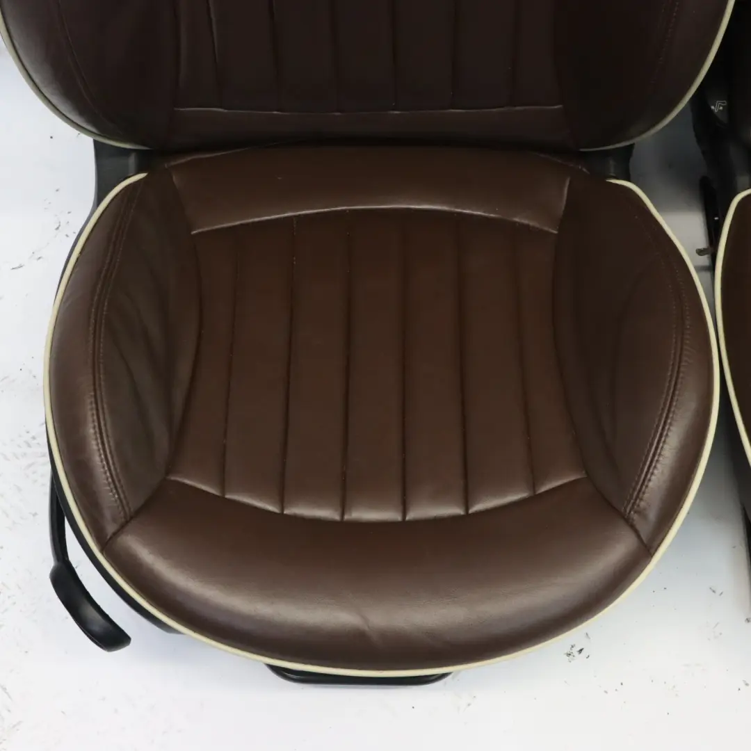 Mini R57 Cabrio Cabrio Sedili in pelle Sedili Sport Set cioccolato caldo - SKU R57-SEATS-SPORT-HOT-CHOCOLATE-LEATHER-T9E7 - Numero di parte R57-SEATS-SPORT-HOT-CHOCOLATE-LEATHER