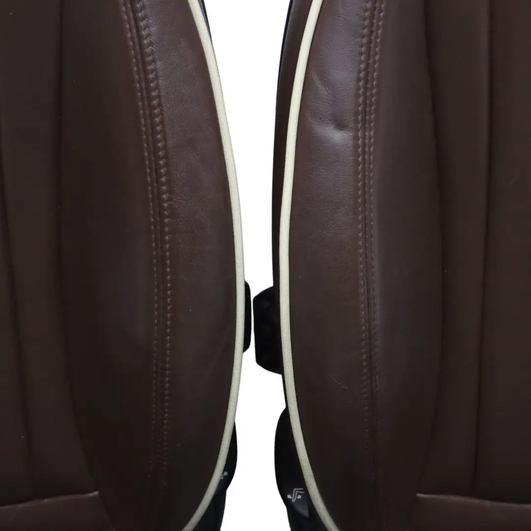 Mini R57 Cabrio Convertible Asientos cuero Asiento Sport Chocolate caliente Set - SKU R57-SEATS-SPORT-HOT-CHOCOLATE-LEATHER-T9E7 - Número de pieza R57-SEATS-SPORT-HOT-CHOCOLATE-LEATHER
