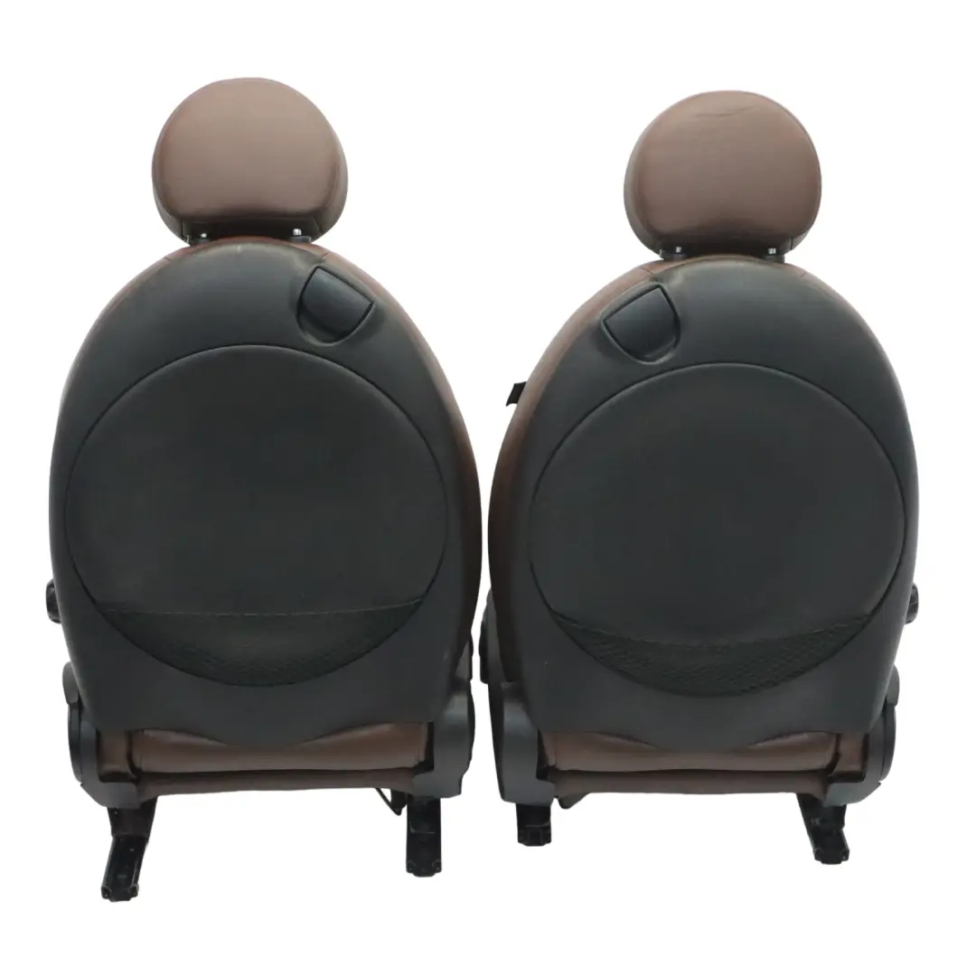 Mini R57 Cabrio Convertible Sièges en cuir Sièges sport Set chocolat chaud - SKU R57-SEATS-SPORT-HOT-CHOCOLATE-LEATHER-T9E7 - Numéro de pièce R57-SEATS-SPORT-HOT-CHOCOLATE-LEATHER