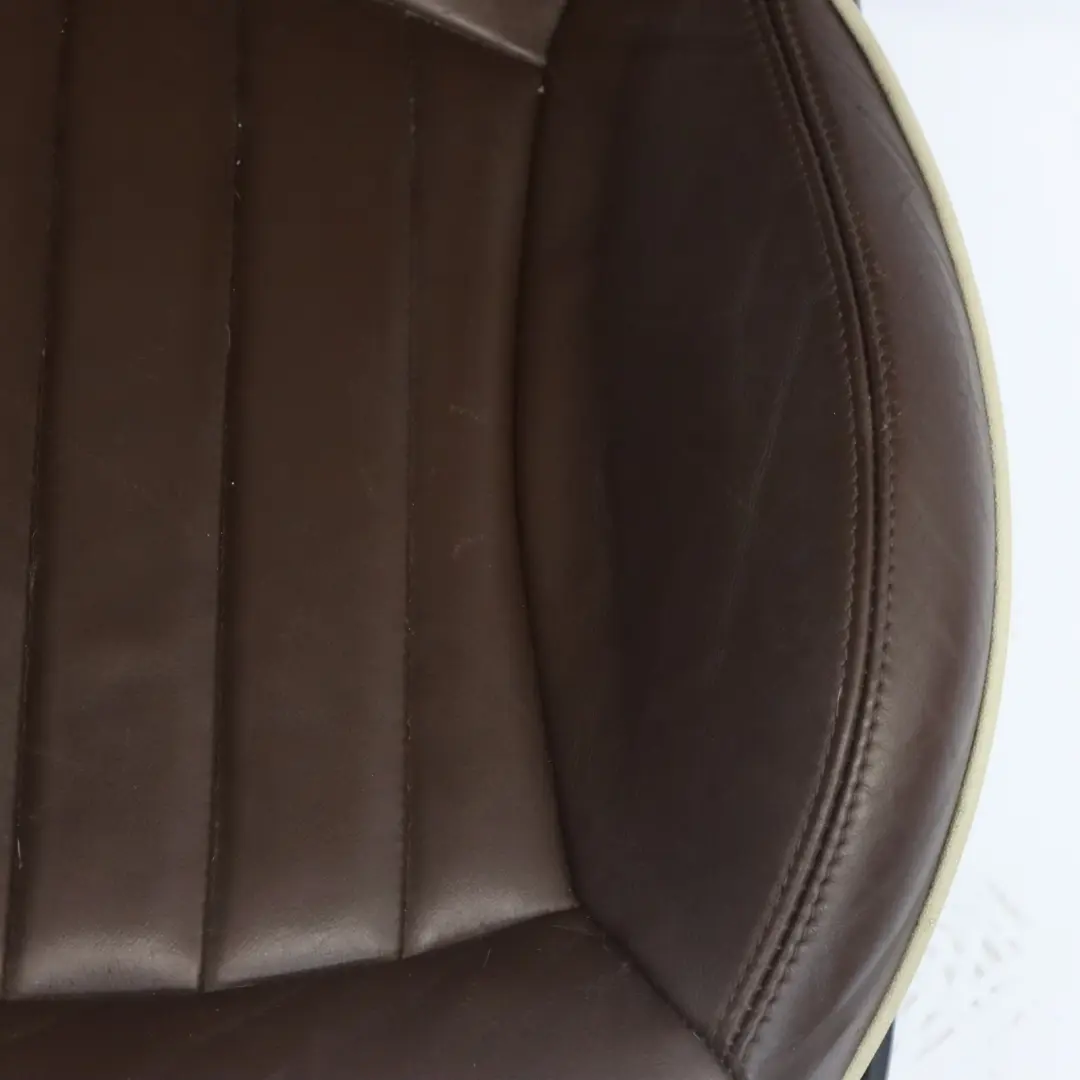 Fotele Komplet Sport Skóra Brązowa do Mini R57 Cabrio o numerze R57-SEATS-SPORT-HOT-CHOCOLATE-LEATHER Mini R57 Cabrio Fotele Komplet Sport Skóra Brązowa - SKU R57-SEATS-SPORT-HOT-CHOCOLATE-LEATHER-T9E7 - Numer Części R57-SEATS-SPORT-HOT-CHOCOLATE-LEATHER