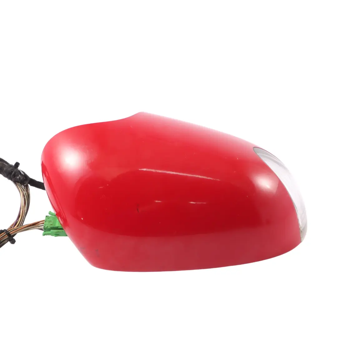 Volkswagen New Beetle Front Mirror Wing Door Right O/S California Salsa Red A3H - SKU RHD-1C2857508AE-CAL - Part number 1C2857508AE-CAL