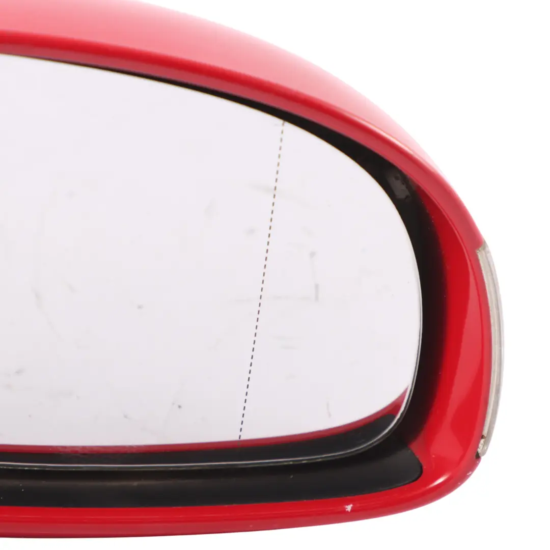 Volkswagen New Beetle Front Mirror Wing Door Right O/S California Salsa Red A3H - SKU RHD-1C2857508AE-CAL - Part number 1C2857508AE-CAL