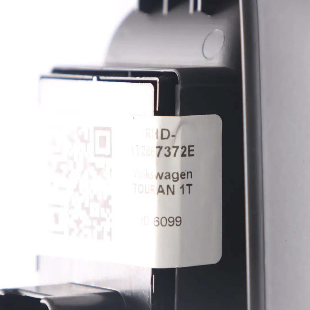 VW Volkswagen Touran 1T Electric Window Control Switch Button Panel - SKU RHD-1T2867372E - Part number 1T2867372E