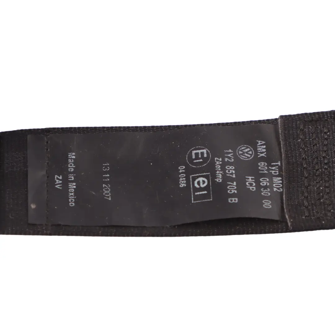 Front Seat Belt Left N/S Passenger Side Black to Volkswagen New Beetle with Part number 1Y2857705 Volkswagen New Beetle Front Seat Belt Left N/S Passenger Side Black - SKU RHD-1Y2857705 - Part number 1Y2857705