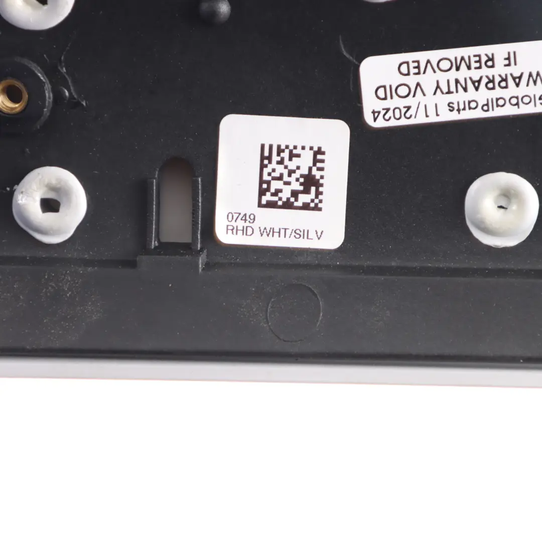 Upper Set Dashboard Panel Trim Cover White Silver to Mini Cooper R56 with Part number 2752154 Mini Cooper R56 Upper Set Dashboard Panel Trim Cover White Silver - SKU rhd-2752154 - Part number 2752154