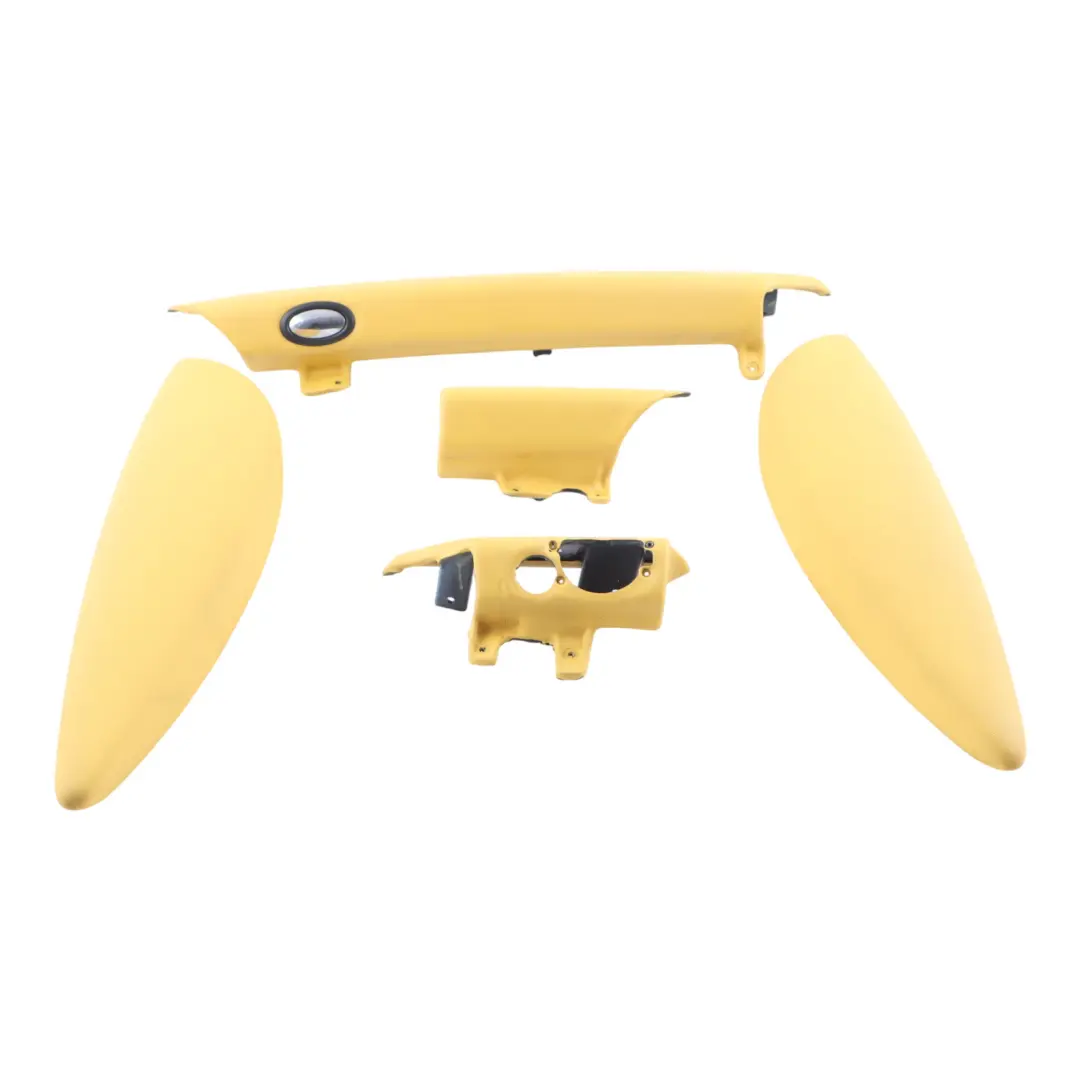 Dashboard Dash Lower Trim Cover Set Mellow Yellow to BMW Mini Cooper One R55 R56 with Part number 2753323 BMW Mini Cooper One R55 R56 Dashboard Dash Lower Trim Cover Set Mellow Yellow - SKU rhd-2753323 - Part number 2753323