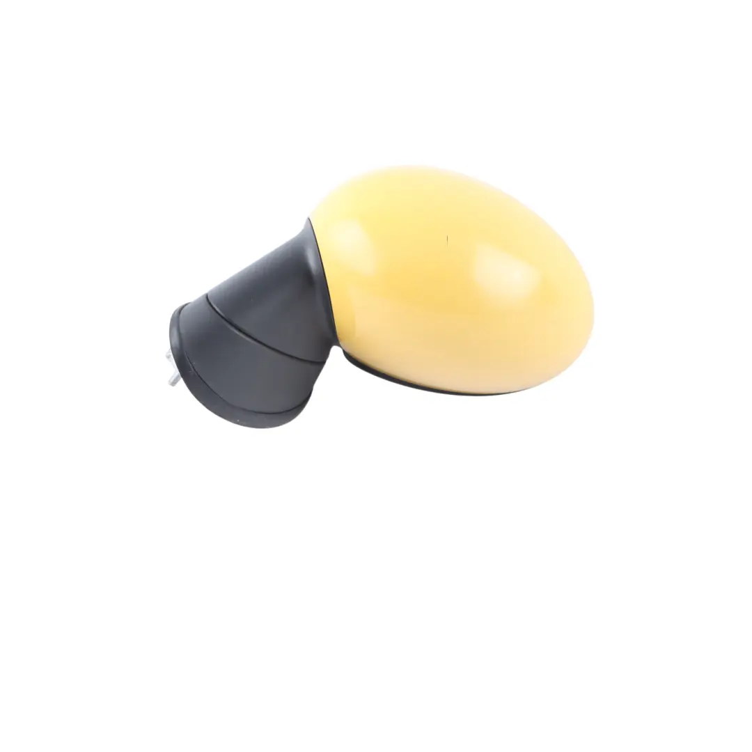 Wing Mirror Mini Cooper One R55 R56 R57 Door Left N/S 3 Pin Mellow Yellow A58 to with Part number 2755637 Wing Mirror Mini Cooper One R55 R56 R57 Door Left N/S 3 Pin Mellow Yellow A58 - SKU RHD-2755637-MY - Part number 2755637