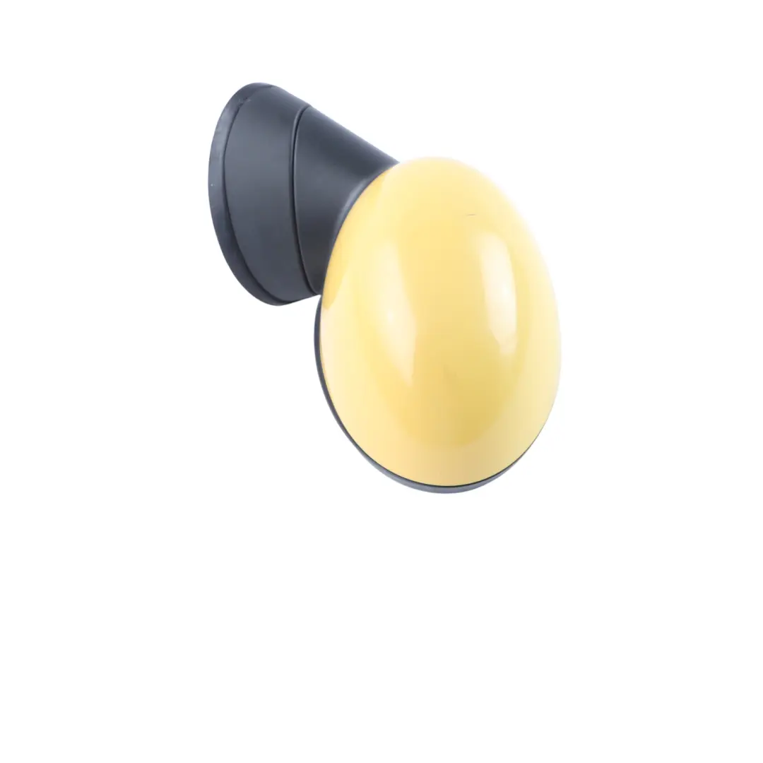 Wing Mirror Mini Cooper One R55 R56 R57 Door Left N/S 3 Pin Mellow Yellow A58 to with Part number 2755637 Wing Mirror Mini Cooper One R55 R56 R57 Door Left N/S 3 Pin Mellow Yellow A58 - SKU RHD-2755637-MY - Part number 2755637