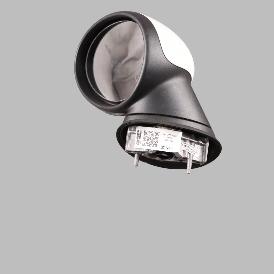 Left N/S Passenger Door Wing Mirror 5 Pins White to Mini Cooper One R55 R56 with Part number 2755637 Mini Cooper One R55 R56 Left N/S Passenger Door Wing Mirror 5 Pins White - SKU RHD-2755637-WHI3 - Part number 2755637