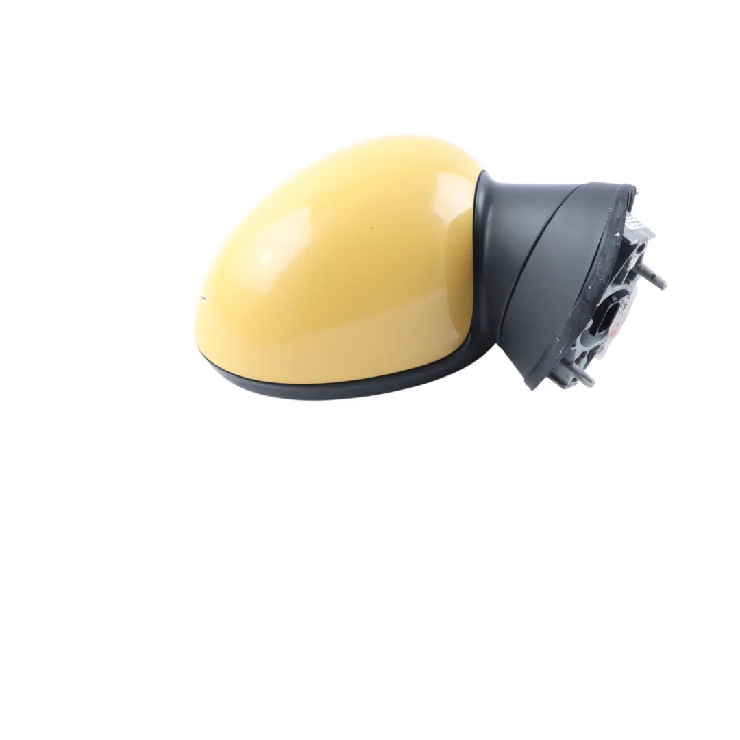 Wing Mirror Mini Cooper One R55 R56 R57 Door Right O/S 3 Pin Mellow Yellow A58 to with Part number 2755638 Wing Mirror Mini Cooper One R55 R56 R57 Door Right O/S 3 Pin Mellow Yellow A58 - SKU RHD-2755638-MY - Part number 2755638