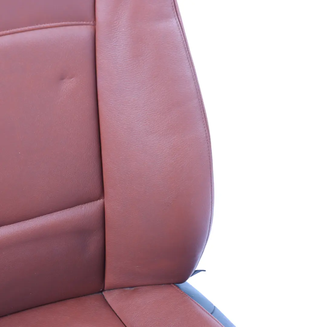 Front Seat Left N/S Memory Electric Leather Nevada Red Brown to BMW X1 E84 with Part number 2992623 BMW X1 E84 Front Seat Left N/S Memory Electric Leather Nevada Red Brown - SKU RHD-2992623-1 - Part number 2992623