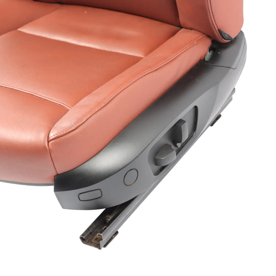 Front Seat Left N/S Memory Electric Leather Nevada Red Brown to BMW X1 E84 with Part number 2992623 BMW X1 E84 Front Seat Left N/S Memory Electric Leather Nevada Red Brown - SKU RHD-2992623-1 - Part number 2992623