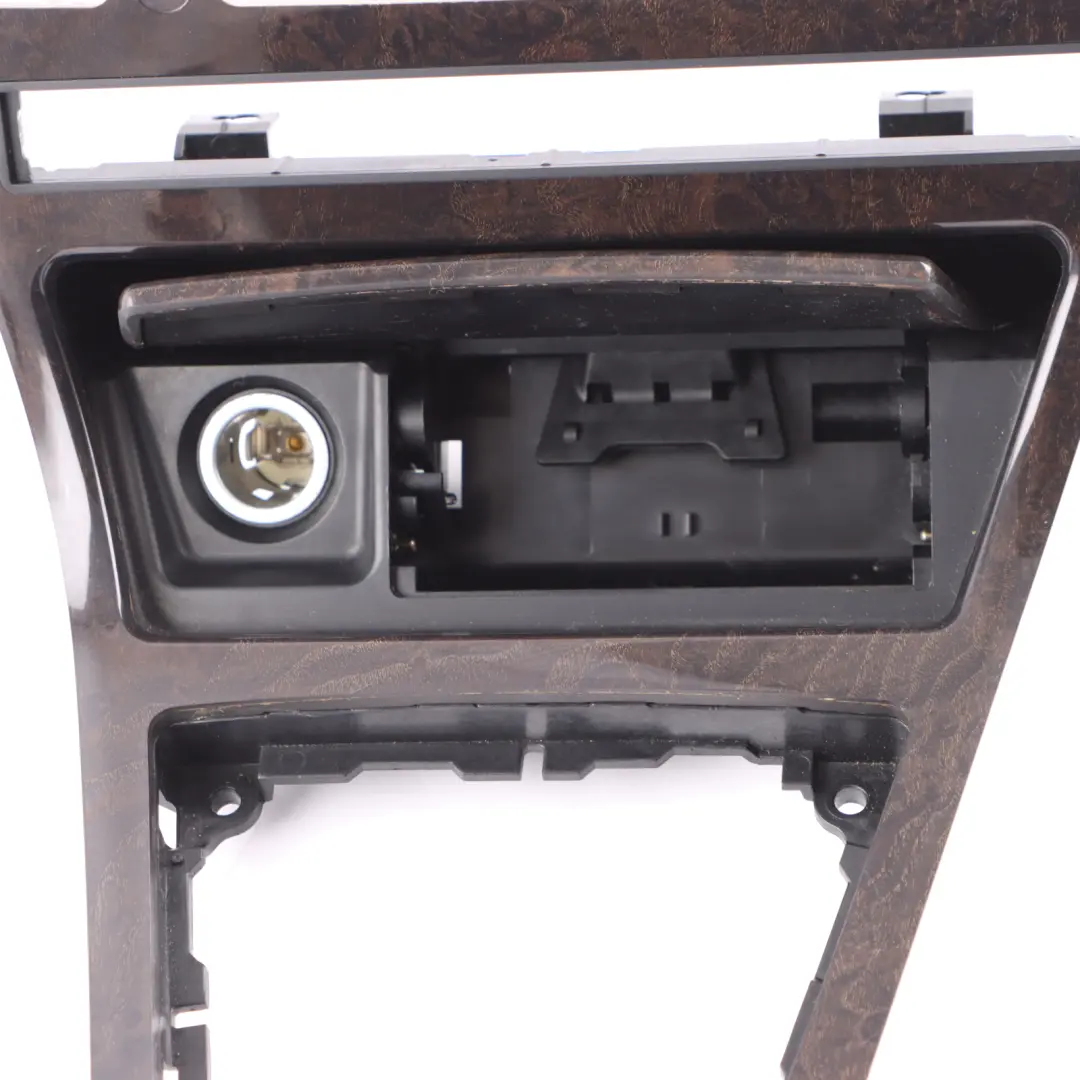 BMW X3 E83 LCI Centre Console Ashtray Door Strip Trim Panel Wood Set - SKU RHD-3436604-1 - Part number 3436604