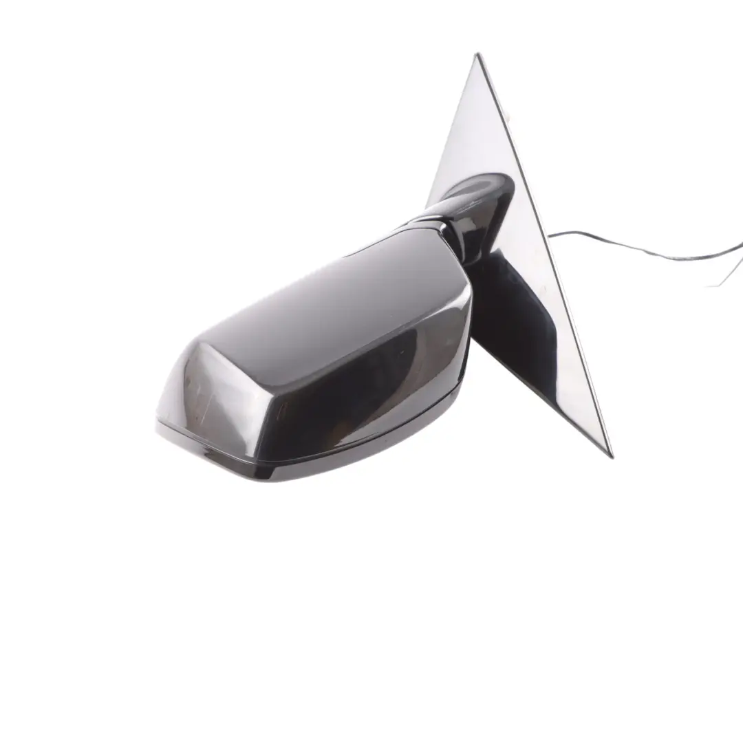 BMW X3 E83 LCI High Gloss Auto Dip Left Wing Mirror Rubinschwarz Ruby Black S23 - SKU RHD-3450527-BS - Part number 3450527