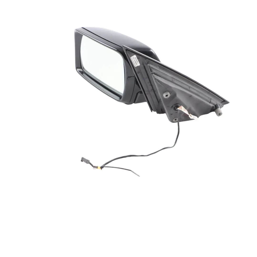 BMW X3 E83 LCI High Gloss Auto Dip Left Wing Mirror Rubinschwarz Ruby Black S23 - SKU RHD-3450527-BS - Part number 3450527