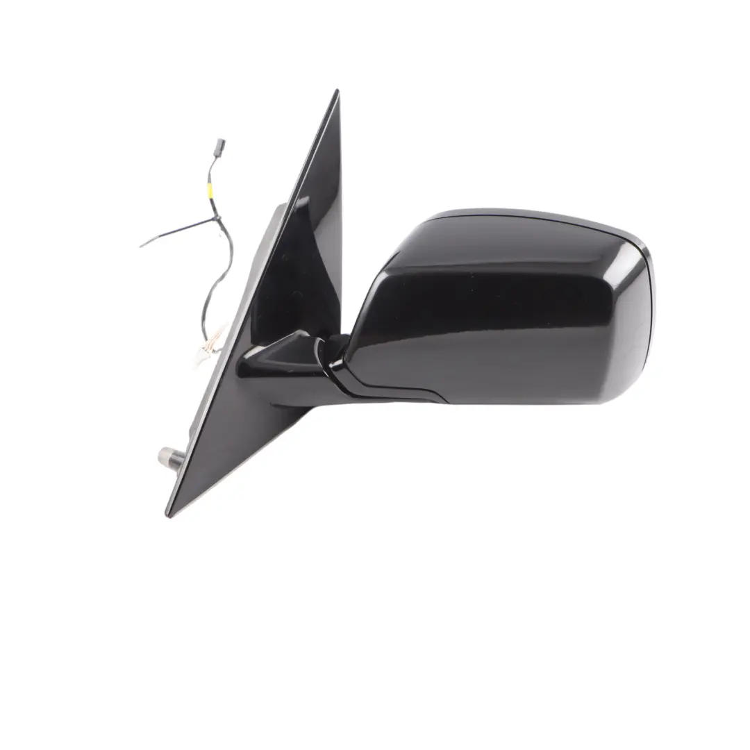 BMW X3 E83 LCI High Gloss Auto Dip Left Wing Mirror Rubinschwarz Ruby Black S23 - SKU RHD-3450527-BS - Part number 3450527