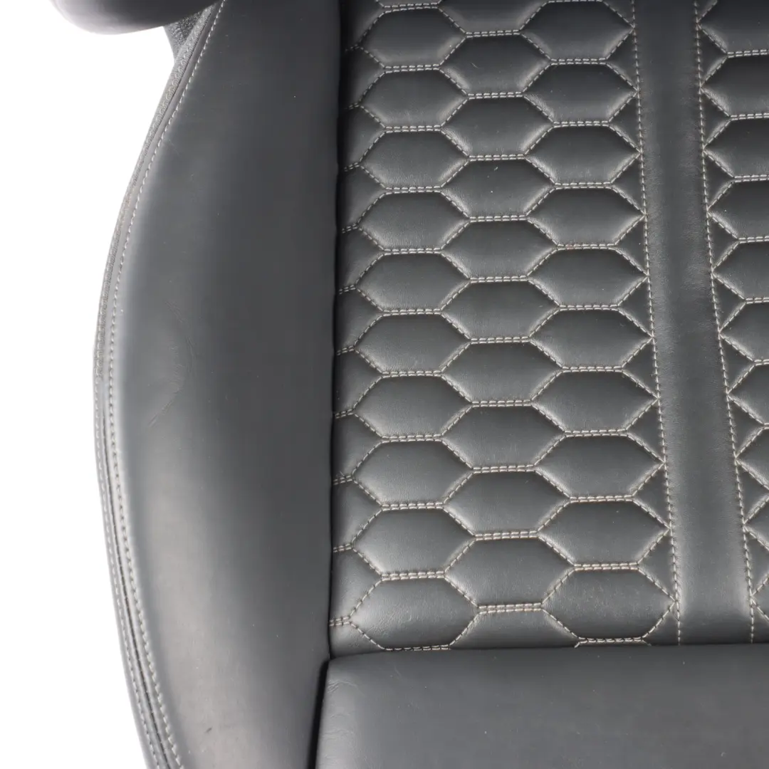 Front Seat Left N/S Memory Heated Interior Leather Soul Black to Audi RS6 C7 Avant with Part number 4G0881805AM Audi RS6 C7 Avant Front Seat Left N/S Memory Heated Interior Leather Soul Black - SKU RHD-4G0881805AM - Part number 4G0881805AM