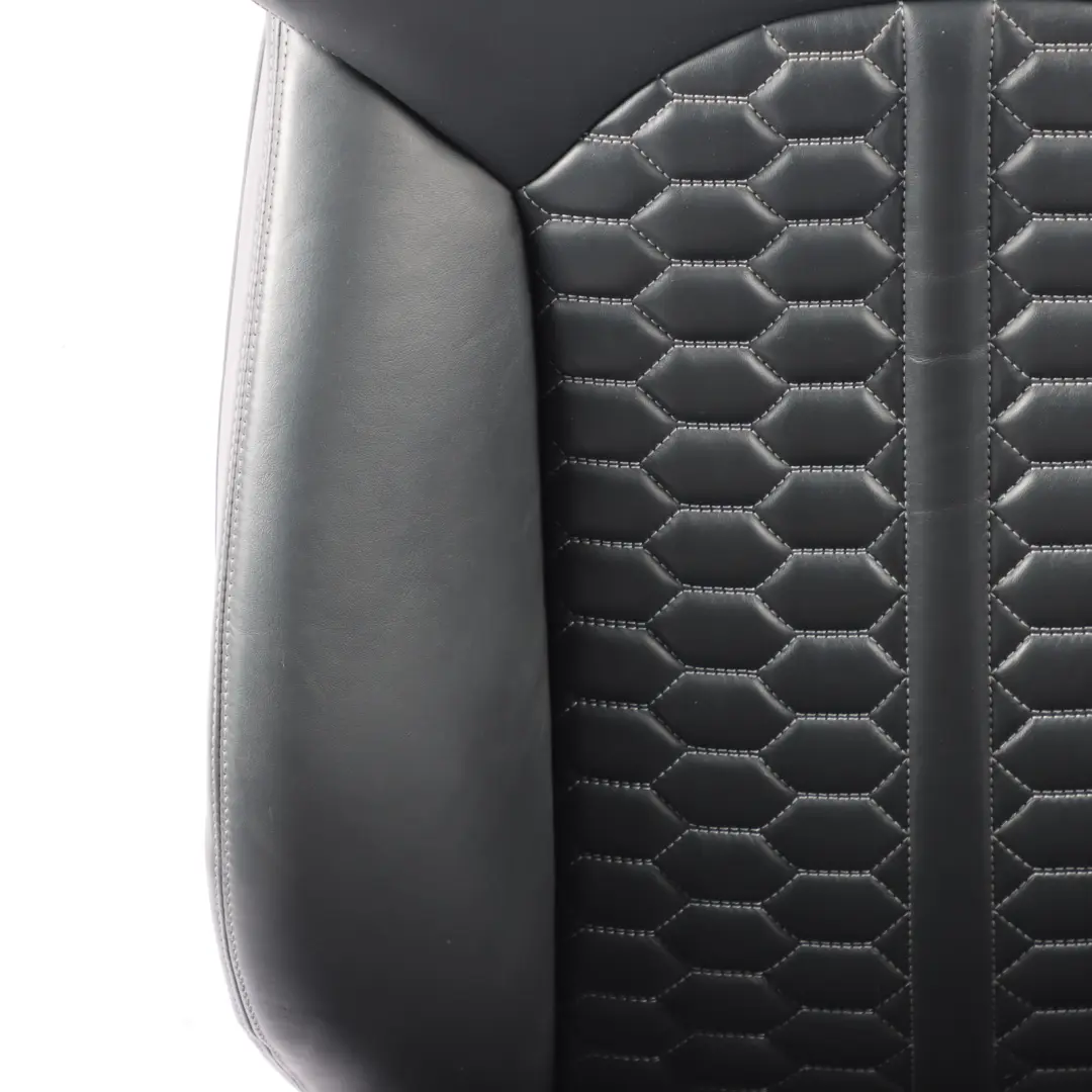 Front Seat Left N/S Memory Heated Interior Leather Soul Black to Audi RS6 C7 Avant with Part number 4G0881805AM Audi RS6 C7 Avant Front Seat Left N/S Memory Heated Interior Leather Soul Black - SKU RHD-4G0881805AM - Part number 4G0881805AM