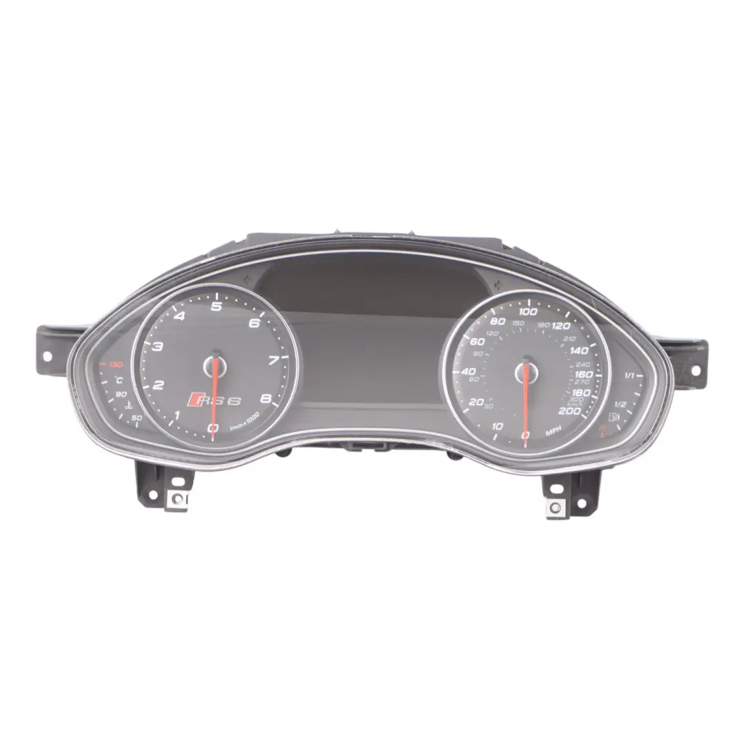 Audi RS6 C7 Petrol Instrument Cluster Clocks Speedo Meter Autmatic - SKU RHD-4G0920981Q - Part number 4G0920981Q