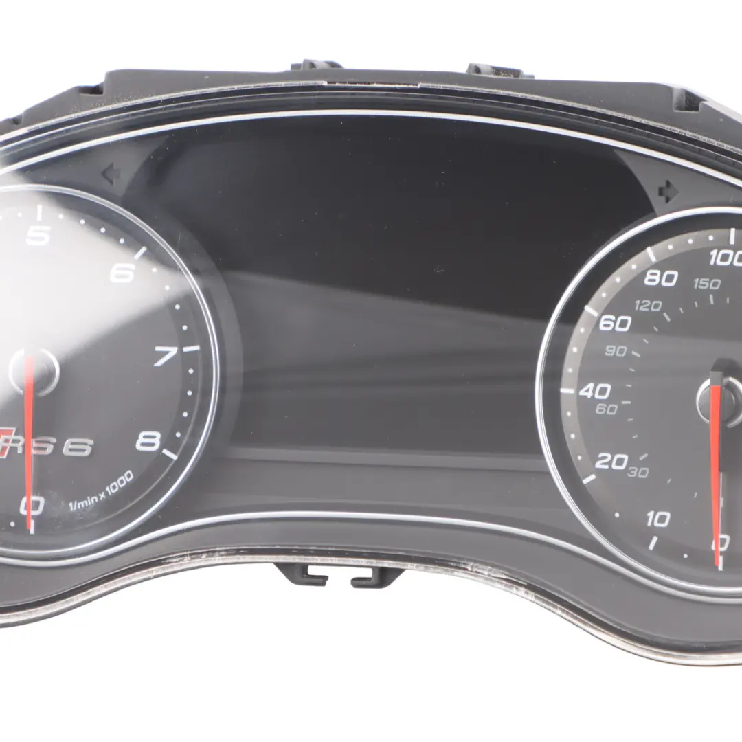 Audi RS6 C7 Petrol Instrument Cluster Clocks Speedo Meter Autmatic - SKU RHD-4G0920981Q - Part number 4G0920981Q
