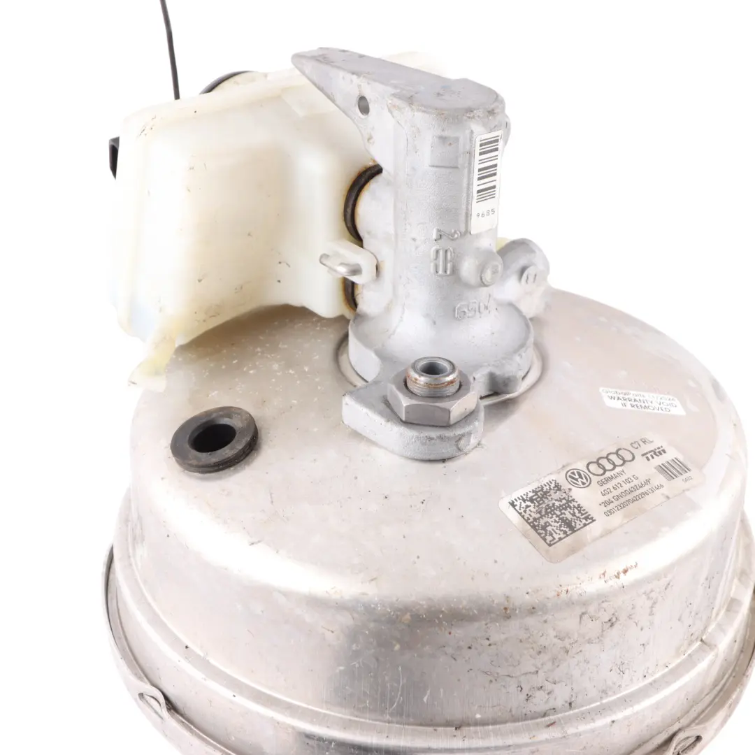 Brake Servo Master Cylinder to Audi A6 C7 with Part number 4G2612103G Audi A6 C7 Brake Servo Master Cylinder - SKU RHD-4G2612103G - Part number 4G2612103G