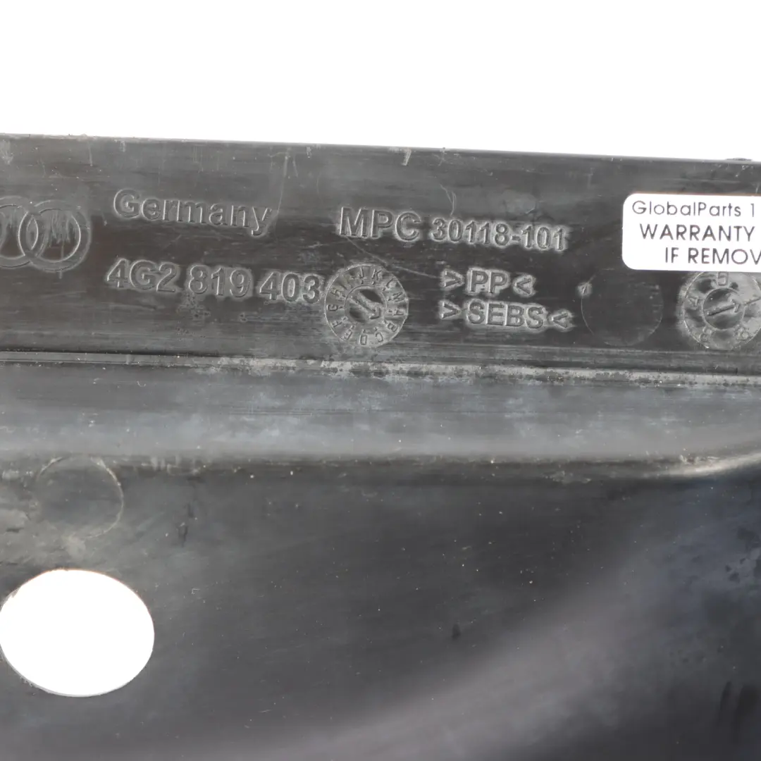 Front Panel Windscreen Scuttle Panel Wiper Cover to Audi RS6 C7 with Part number 4G2819403 Audi RS6 C7 Front Panel Windscreen Scuttle Panel Wiper Cover - SKU RHD-4G2819403 - Part number 4G2819403