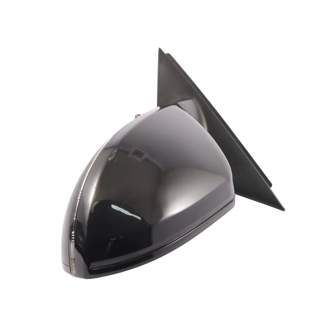 Audi A6 C7 Front Mirror Wing Door Electric Power Left N/S Black - SKU RHD-4G2857409N-BLK - Part number 4G2857409N