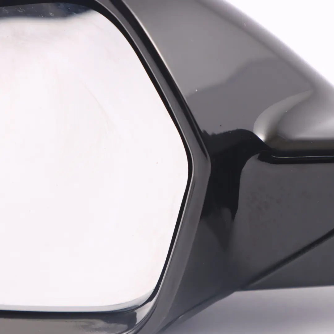 Audi A6 C7 Front Mirror Wing Door Electric Power Left N/S Black - SKU RHD-4G2857409N-BLK - Part number 4G2857409N