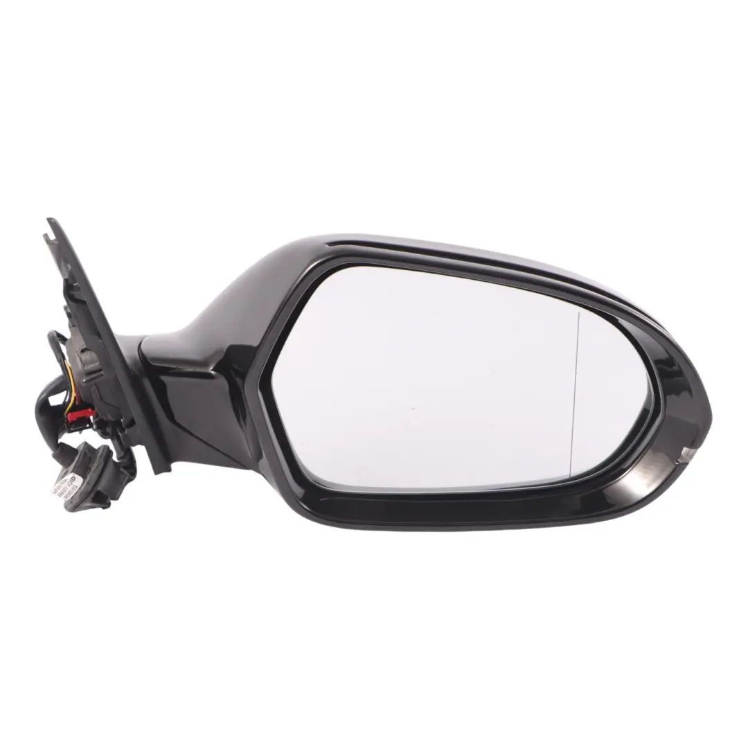 Audi A6 C7 Front Mirror Wing Door Electric Power Right O/S Black - SKU RHD-4G2857410N-BLK - Part number 4G2857410N