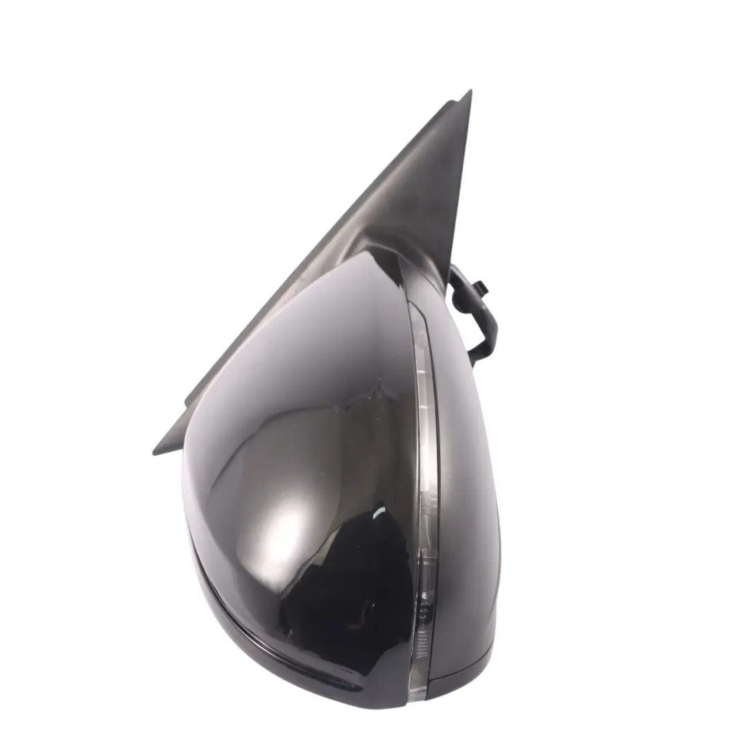 Audi A6 C7 Front Mirror Wing Door Electric Power Right O/S Black - SKU RHD-4G2857410N-BLK - Part number 4G2857410N