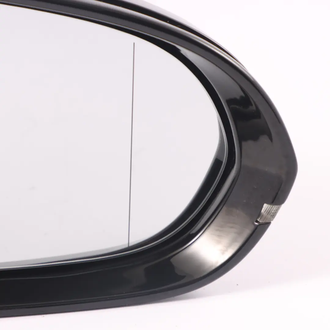 Audi A6 C7 Front Mirror Wing Door Electric Power Right O/S Black - SKU RHD-4G2857410N-BLK - Part number 4G2857410N