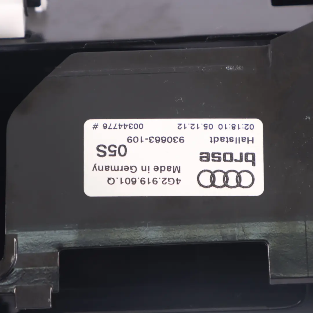 Display Screen Radio Multimedia Navigation Sat Unit to Audi A6 C7 with Part number 4G2919601Q Audi A6 C7 Display Screen Radio Multimedia Navigation Sat Unit - SKU RHD-4G2919601Q - Part number 4G2919601Q