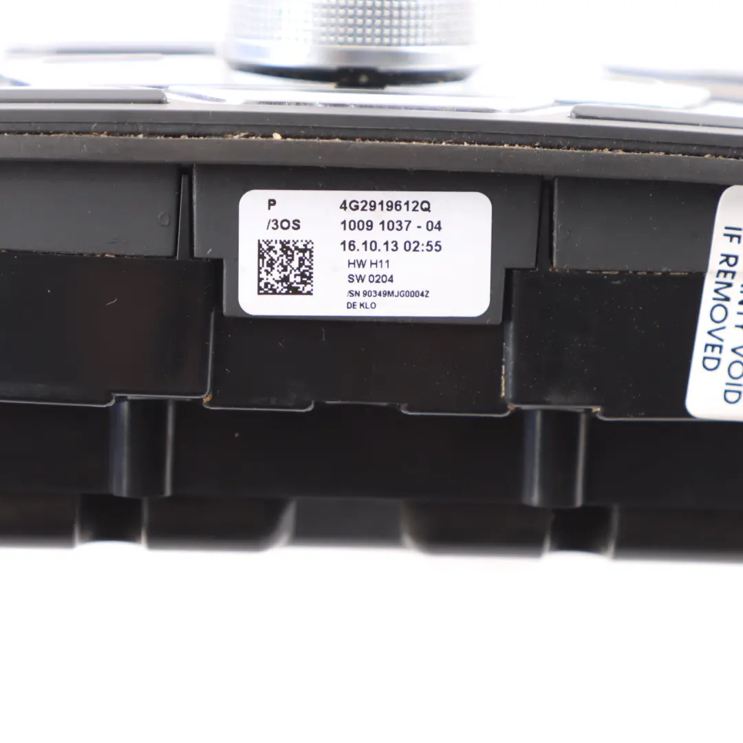 Audi RS6 C7 Gearshift Automat Multimedia Switch Panel - SKU RHD-4G2919612Q - Part number 4G2919612Q
