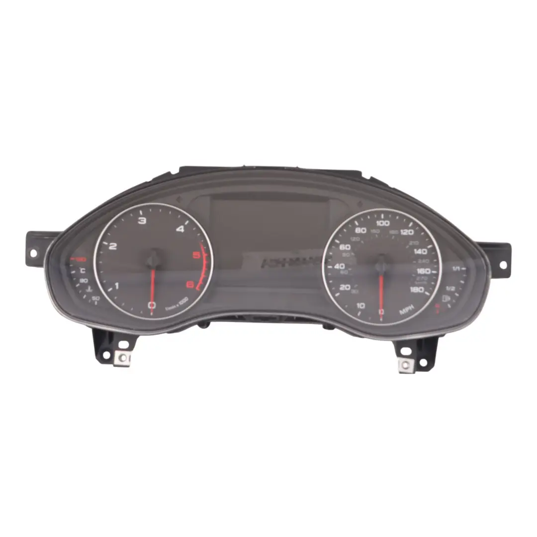 Audi A6 C7 Diesel Instrument Cluster Speedo Clocks Manual - SKU RHD-4G8920950N - Part number 4G8920950N