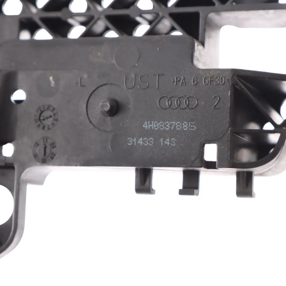 Audi A7 4G A8 D4 Support De Poignée De Porte Extérieure Arrière Gauche - SKU 4H0837885 - Numéro de pièce 4H0837885