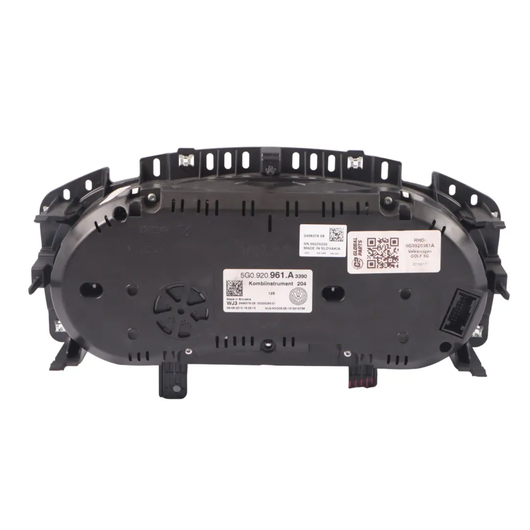 Speedometer Instrument Cluster Diesel Manual to Volkswagen VW Golf Mk7 with Part number 5G0920961A Volkswagen VW Golf Mk7 Speedometer Instrument Cluster Diesel Manual - SKU RHD-5G0920961A - Part number 5G0920961A