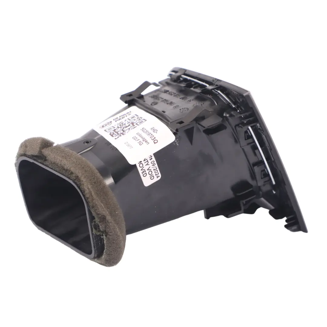 Dashboard Air Vent Left N/S Dash Air Duct to Volkswagen VW Golf Mk7 with Part number 5G2819703Q Volkswagen VW Golf Mk7 Dashboard Air Vent Left N/S Dash Air Duct - SKU RHD-5G2819703Q - Part number 5G2819703Q