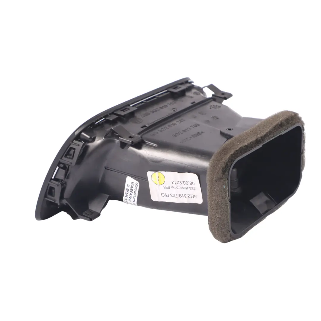 Volkswagen VW Golf Mk7 Dashboard Air Vent Right O/S Dash Air Duct - SKU RHD-5G2819704G - Part number 5G2819704G