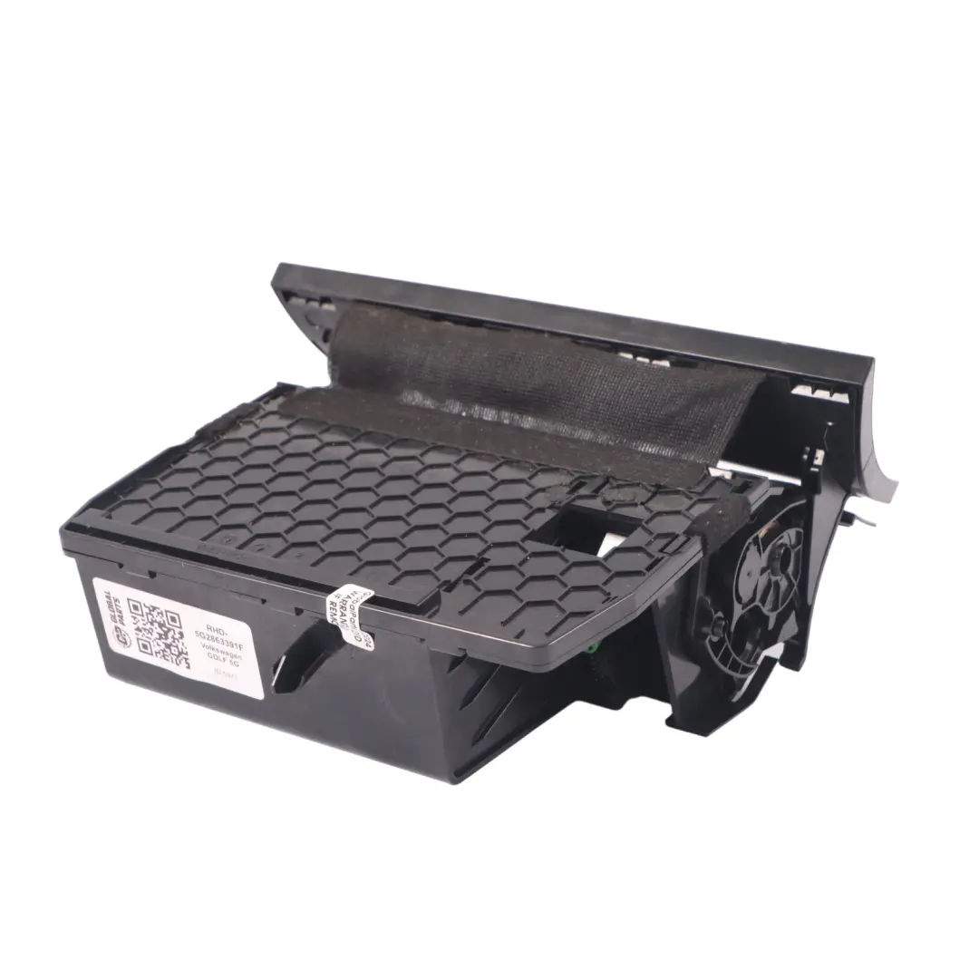 Volkswagen VW Golf Mk7 Centre Console Storage Tray Compartment - SKU RHD-5G2863391F - Part number 5G2863391F