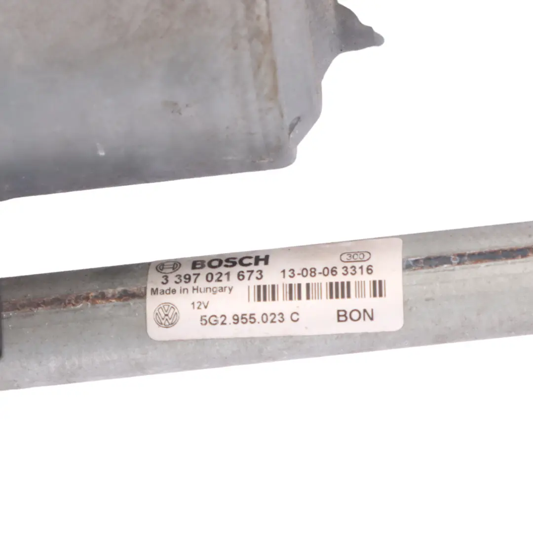 Front Windscreen Wiper Linkage Motor Actuator to VW Volkswagen Golf Mk7 with Part number 5G2955023 VW Volkswagen Golf Mk7 Front Windscreen Wiper Linkage Motor Actuator - SKU RHD-5G2955023 - Part number 5G2955023