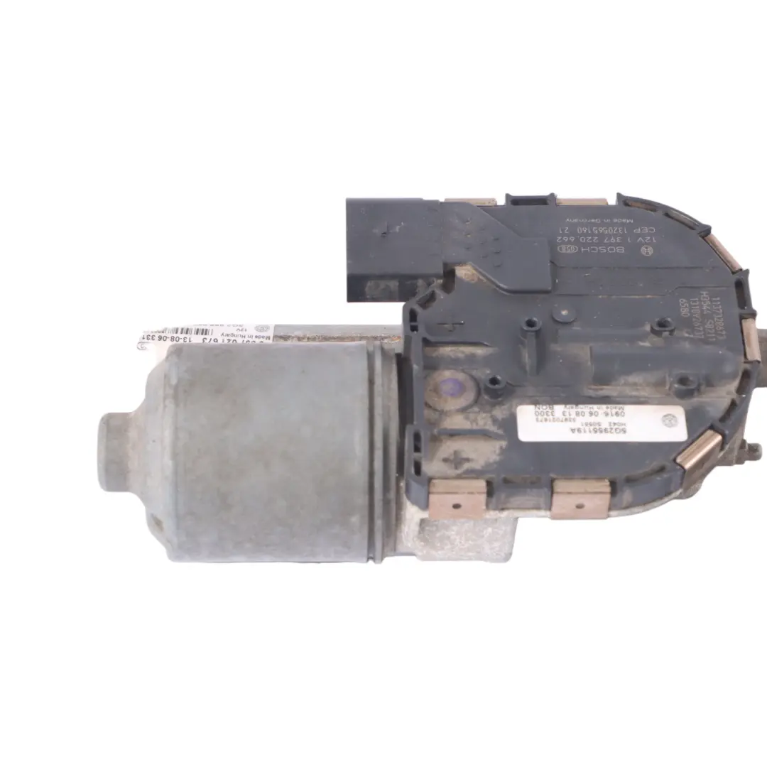 VW Volkswagen Golf Mk7 Front Windscreen Wiper Linkage Motor Actuator - SKU RHD-5G2955023 - Part number 5G2955023