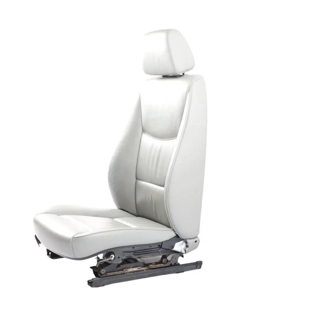  Front Seat BMW E90 E91 Right O/S Leather Dakota Grey Memory Lumbar - SKU RHD-6956380-3 - Part number 6956380