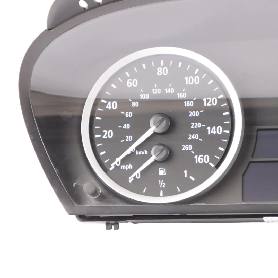 Instrument Cluster BMW E60 E61 LCI Petrol Speedo MPH MPG Automatic to with Part number 6974569 Instrument Cluster BMW E60 E61 LCI Petrol Speedo MPH MPG Automatic - SKU RHD-6974569-1 - Part number 6974569