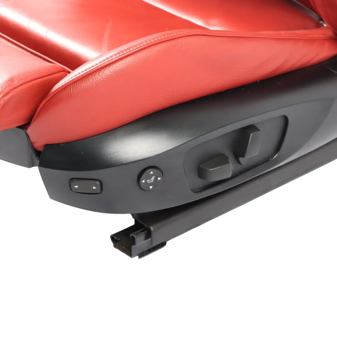 BMW E92 Front Seat M Sport Left N/S Red Leather Dakota Korall Red Memory Lumbar - SKU RHD-6978879-1 - Part number 6978879