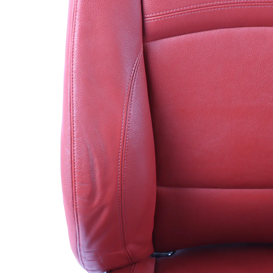 BMW E92 Front Seat M Sport Left N/S Red Leather Dakota Korall Red Memory Lumbar - SKU RHD-6978879-1 - Part number 6978879