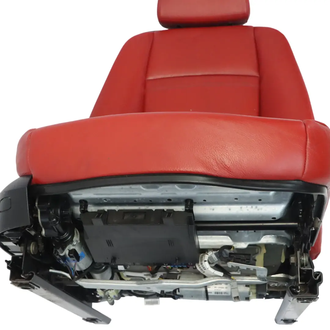 BMW E92 Front Seat Right O/S Interior Leather Dakota Korall Red Memory - SKU RHD-6978858-1 - Part number 6978880