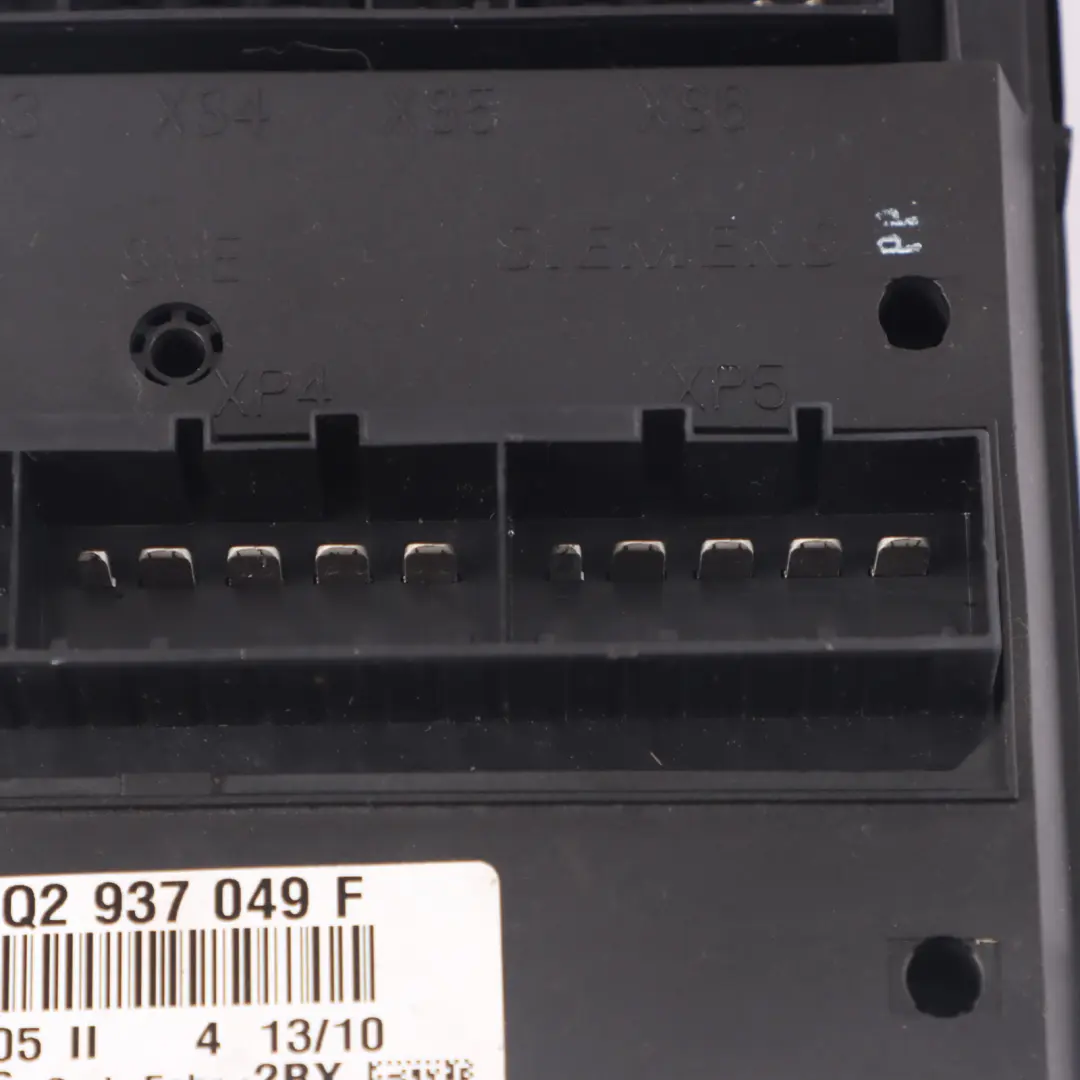 Convenience Body Control Module Unit ECU VW Volkswagen Fox 5Z BCM - SKU RHD-6Q2937049F - Part number 6Q2937049F