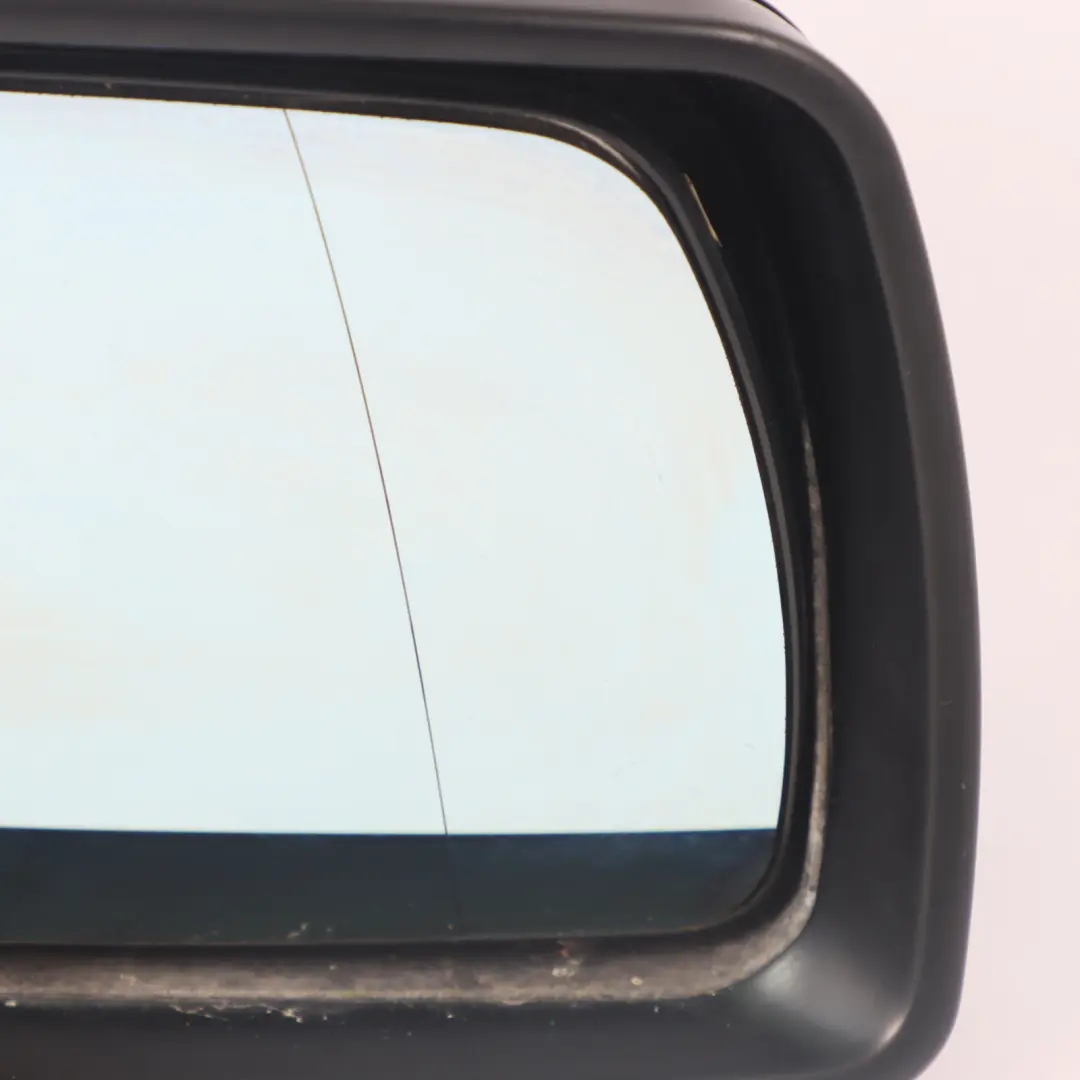 BMW X5 Series E53 Outside Heated Right Wing Mirror O/S Topaz Blue Metallic - 364 - SKU RHD-7039896-TPB - Part number 7039896