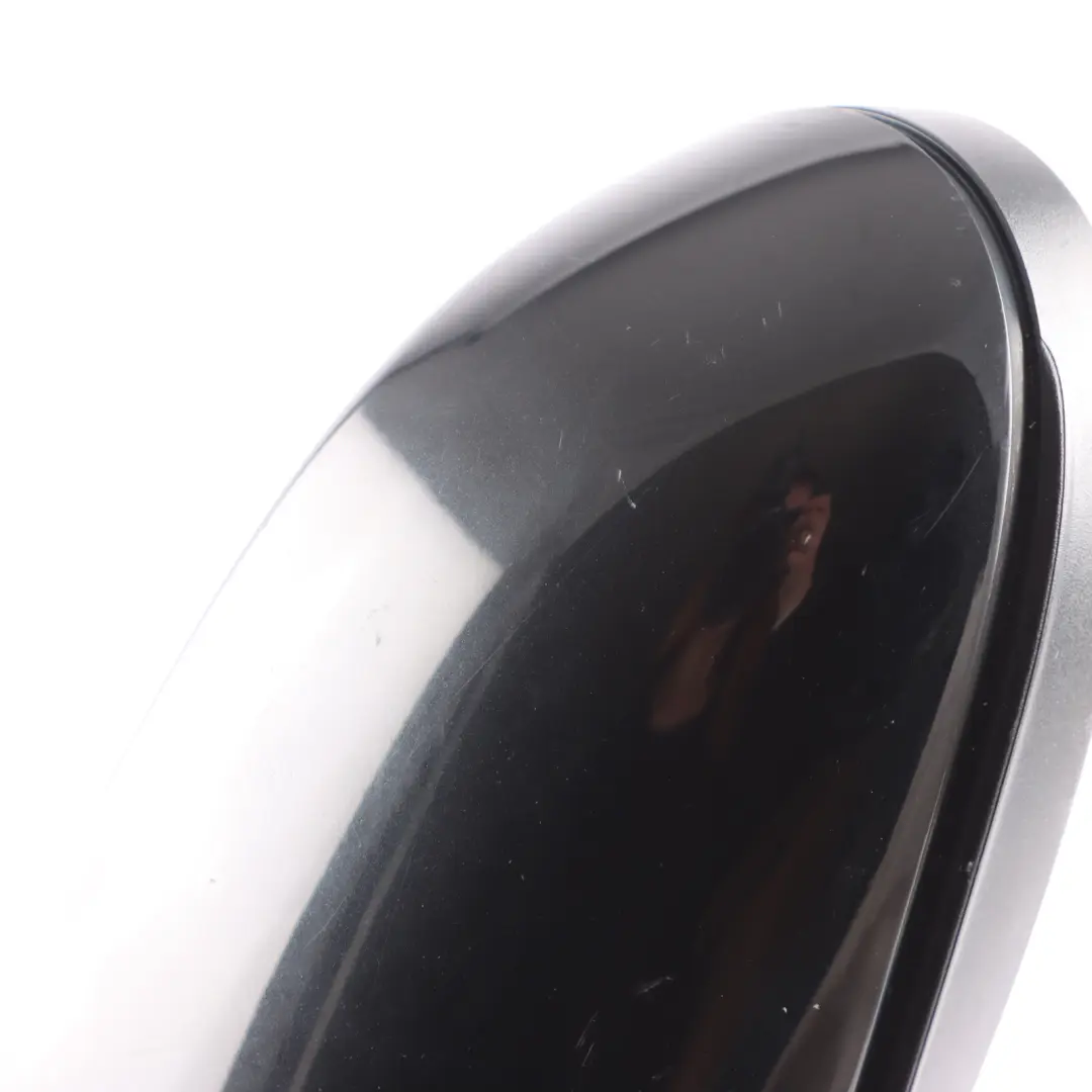 BMW 1 Series E81 E82 E88 Left Heated Wing Mirror N/S Black Sapphire 475 - SKU rhd-7185355-BS - Part number 7185355